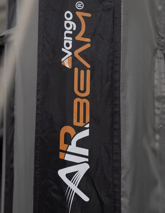 Vango Tailgate AirHub II Low Drive Away Awning - product image, showing close-up of AirBeam logo