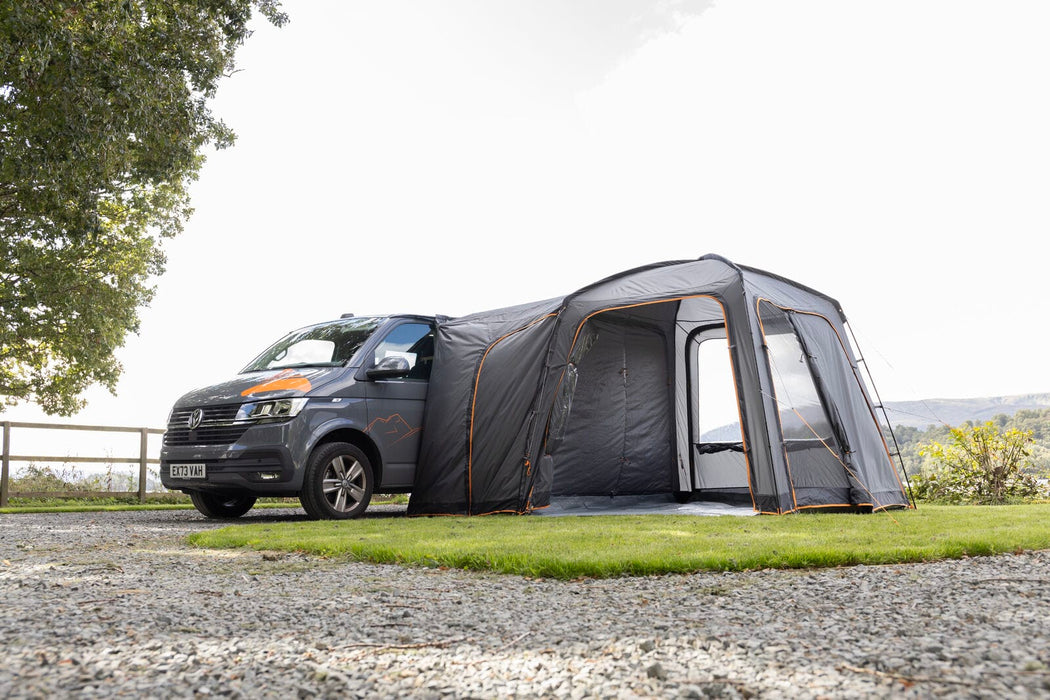 Vango Tailgate Airhub Low Rear Drive Away Awning side view 2