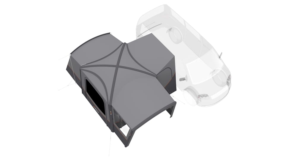 Vango Versos Air Inflatable Cloud Grey Drive Away Awning - Low