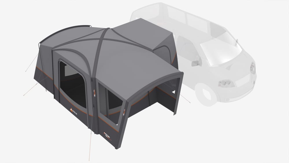 Vango Versos Air Inflatable Cloud Grey Drive Away Awning - Low