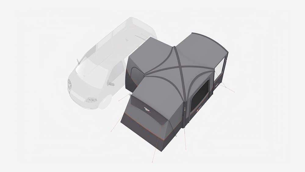 Vango Versos Air Inflatable Cloud Grey Drive Away Awning - Low