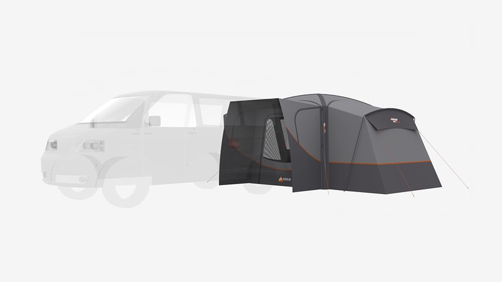 Vango Versos Air Inflatable Cloud Grey Drive Away Awning - Low