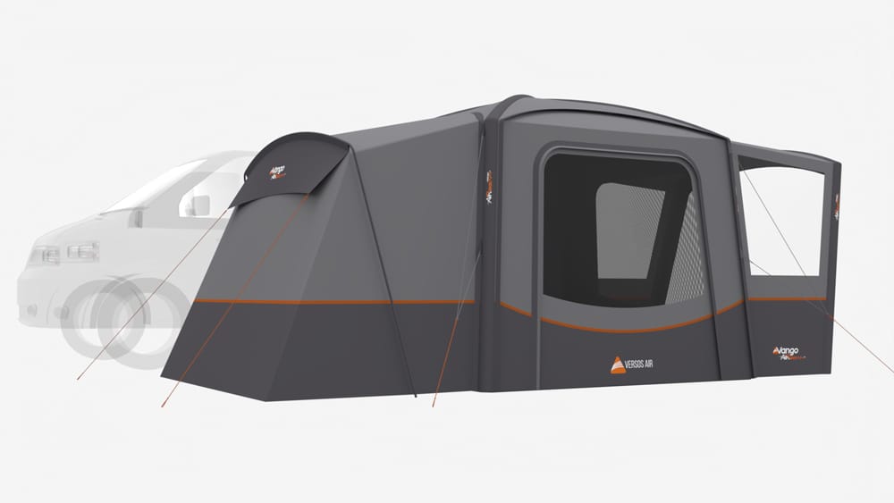 Vango Versos Air Inflatable Cloud Grey Drive Away Awning - Low
