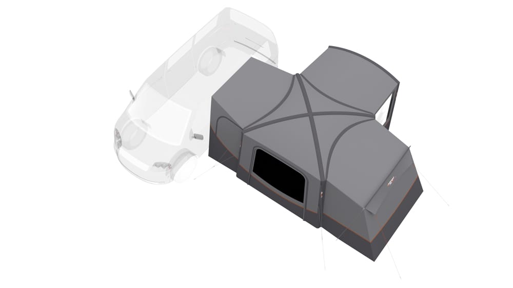 Vango Versos Air Inflatable Cloud Grey Drive Away Awning - Low