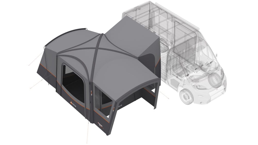 Vango Versos Air Inflatable Cloud Grey Drive Away Awning - Mid