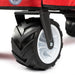 VW Foldable Trolley - Titan Red feature image of wheel 