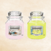 Yankee Candle Medium Bundle Lime Popsicle / Marshmallow Snowflakes