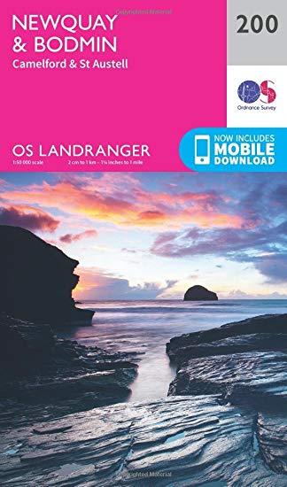 Ordnance Survey Landranger Map 200