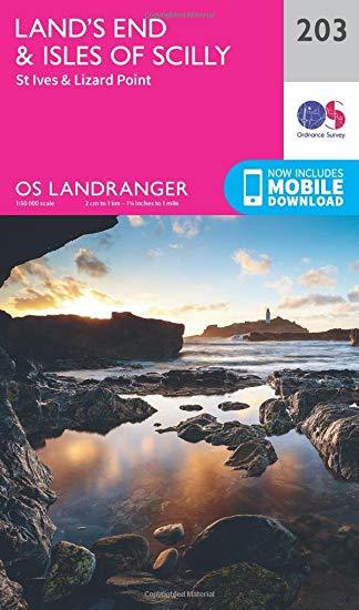 Ordnance Survey Landranger Map 203