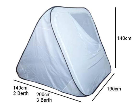 Sunncamp 2 or 3 Person Pop Up Universal Inner Tent Floorplan