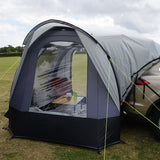Kampa Travel Pod Tailgater Car Drive-Away Tent - Air beam - attached to vehicle in field side view