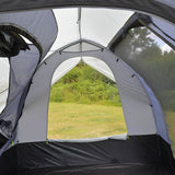 Kampa Travel Pod Tailgater Car Drive-Away Tent - internal view looking out into field