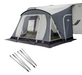 Sunncamp Swift 325 SC - Deluxe Caravan Porch Awning and rear pad poles package