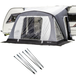 Sunncamp Swift Air 260 SC Inflatable Caravan Awning & Rear pad poles package deal