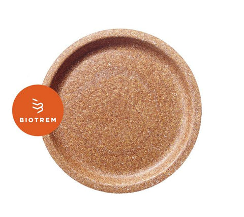 Biodegradable Wheat Bran Plate 24cm