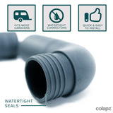 COLAPZ Waste Pipe Double Adaptor - Features