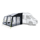 Dometic Grande AIR 390 S - All Season pitched onto motorhome