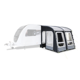 Dometic Rally PRO 260 300D Caravan Porch Awning - Shown attached to caravan