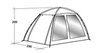 Easy Camp Day Tent dimensions