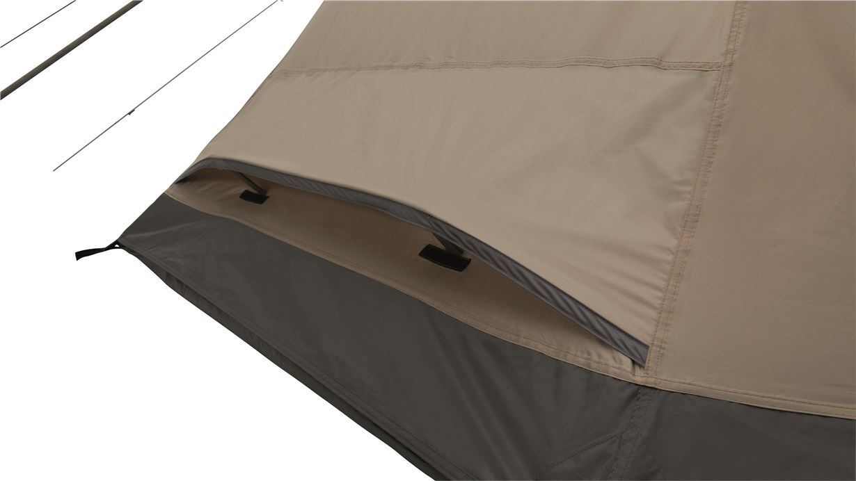 Easy Camp Moonlight Tipi Tent low level vents