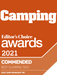 Camping awards 2021 best glamping tent