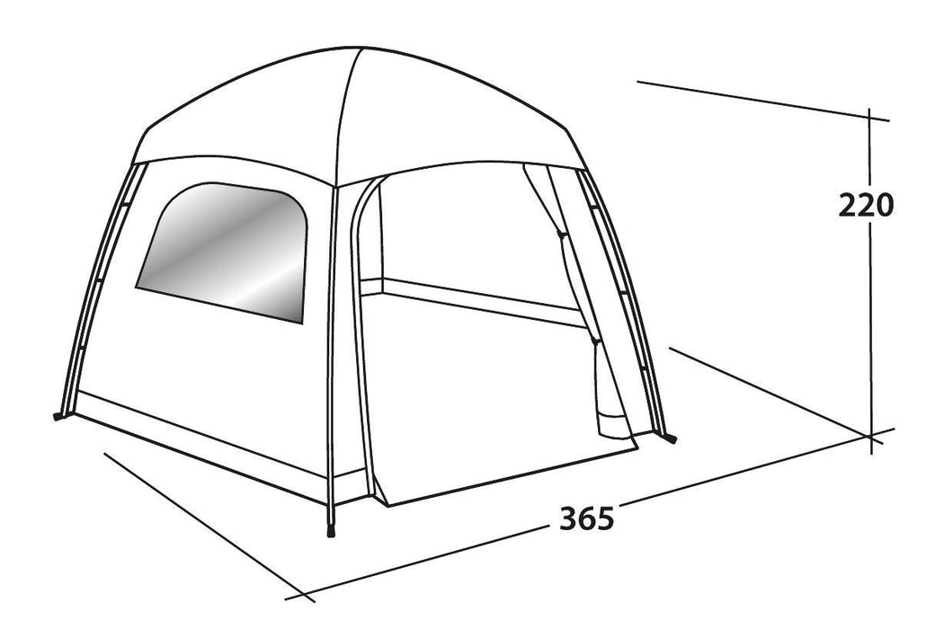 Easy Camp Moonlight Yurt  overall dimensions