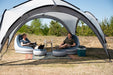 Easy Camp Shelter - 6 Berth Gazebo Shelter Tent lifestyle image of shelter with inner tent 