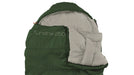 Easy Camp Tundra 250 Single Sleeping Bag showing hood with snug cord