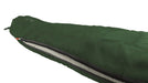 Easy Camp Tundra 250 Single Sleeping Bag showing foot end with zipper