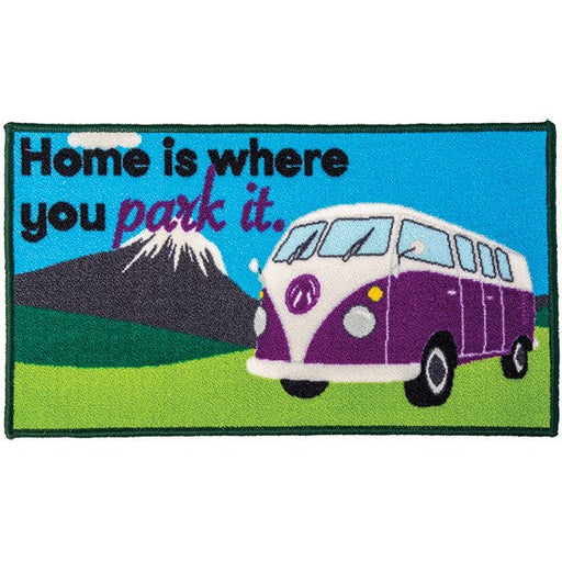Home Is Where You Park It Campervan Washable Mat