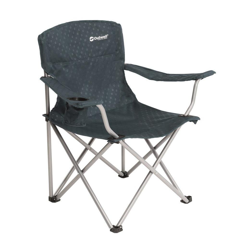 Outwell Catamarca Folding Arm Chair Night Blue — Aztec Leisure