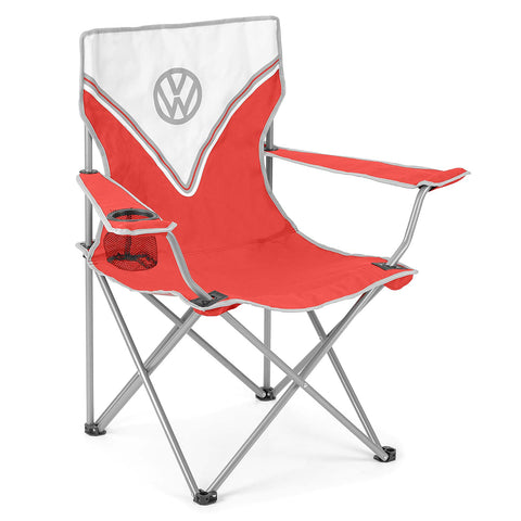VW / Volkswagen Standard Folding Camping Chair - Red