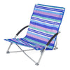 Yello Low Beach Chair - Blue Stripe - Main product photo