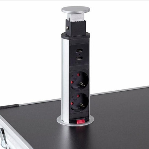 Isabella Pop Up Tower - Electrical Plug Sockets