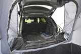 Kampa Travel Pod Tailgater Car Drive Away Tent - internal shot looking into rear of vehicle