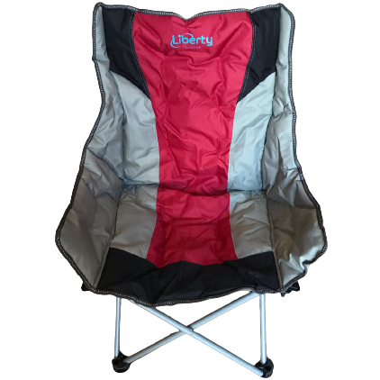 Liberty Comfort Camping Chair - Red