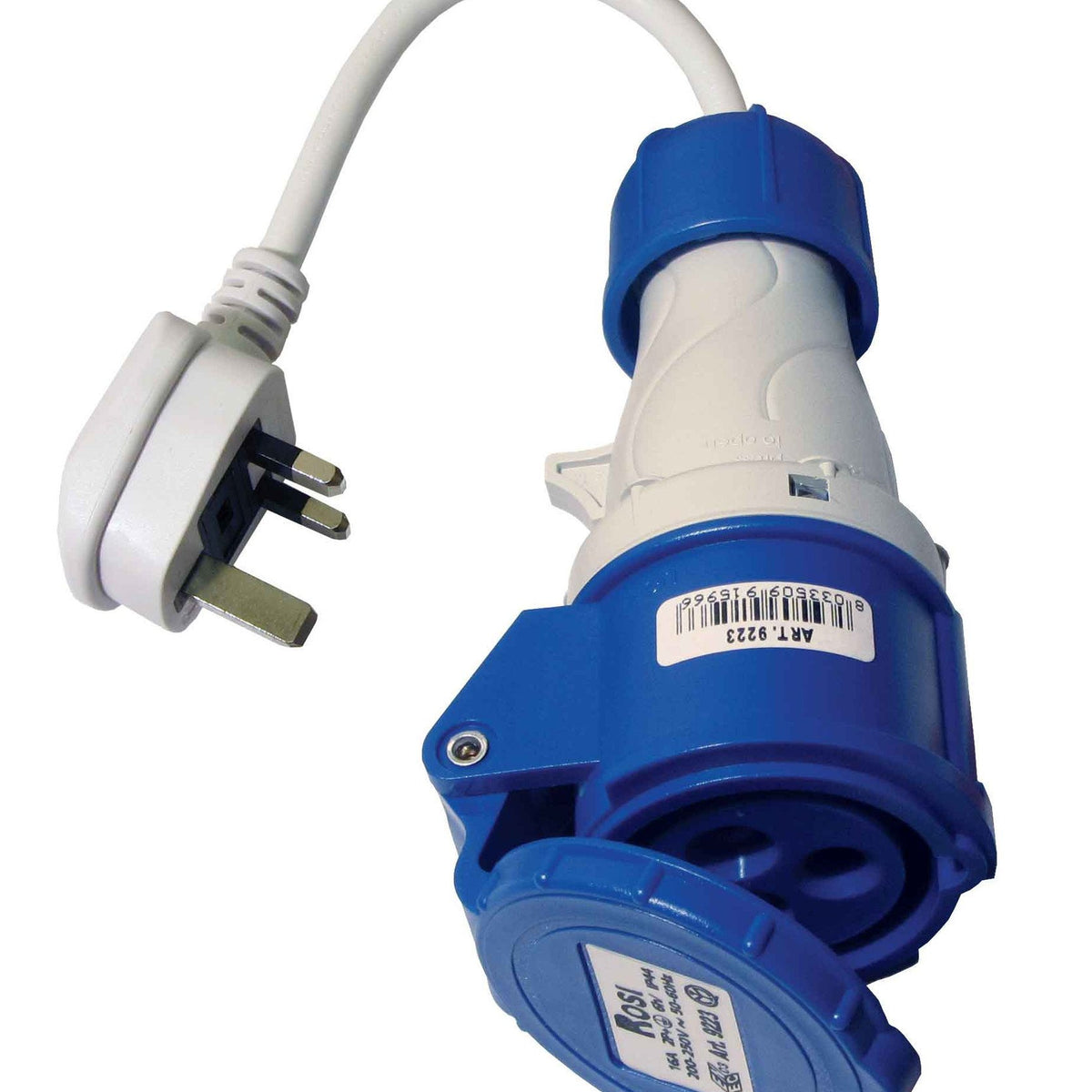Conversion Lead Plug Mains Hook up Conversion Lead UK Plug — Aztec Leisure