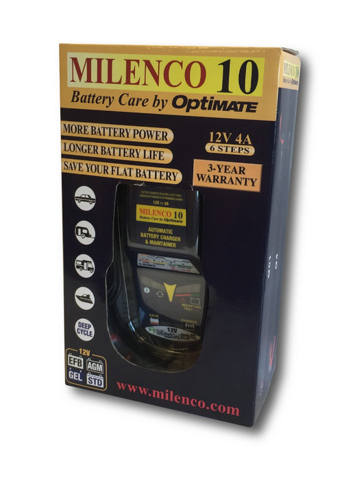 Milenco Optimate 10 Automatic Leisure Battery Charger