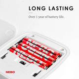 Nebo Motion Sensor Light x 3 batteries long life