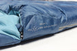 Outdoor Revolution Camp Star 400 Single Sleeping Bag - Blue closed zip cover
