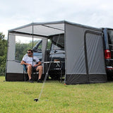 Outdoor Revolution Cayman Sun Canopy - with sides and example camping furniture