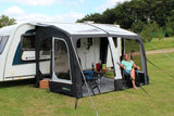 Outdoor Revolution Eclipse Pro 330 Inflatable Caravan Awning side angle doors open