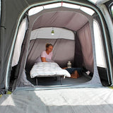 Outdoor Revolution Eclipse Pro Annexe interior view showing use as a bedroom with inner tent and example bed