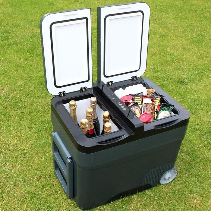 Outdoor Revolution Eco Deep Extreme Compressor Cooler 45L example items of food and drink