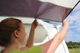 Outdoor Revolution Movelite Poled Sun Canopy - Drive Away Awning Canopy Fitting T2 T3 T4 & T5 feature image showing canopy being zipped 