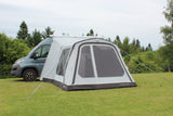 Outdoor Revolution Movelite T2R Low - Inflatable Drive Away Awning - front view lifestyle image