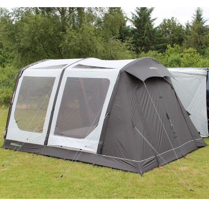 Outdoor Revolution Movelite T3E Tall - Inflatable Drive Away Awning showing side windows and rear doorway