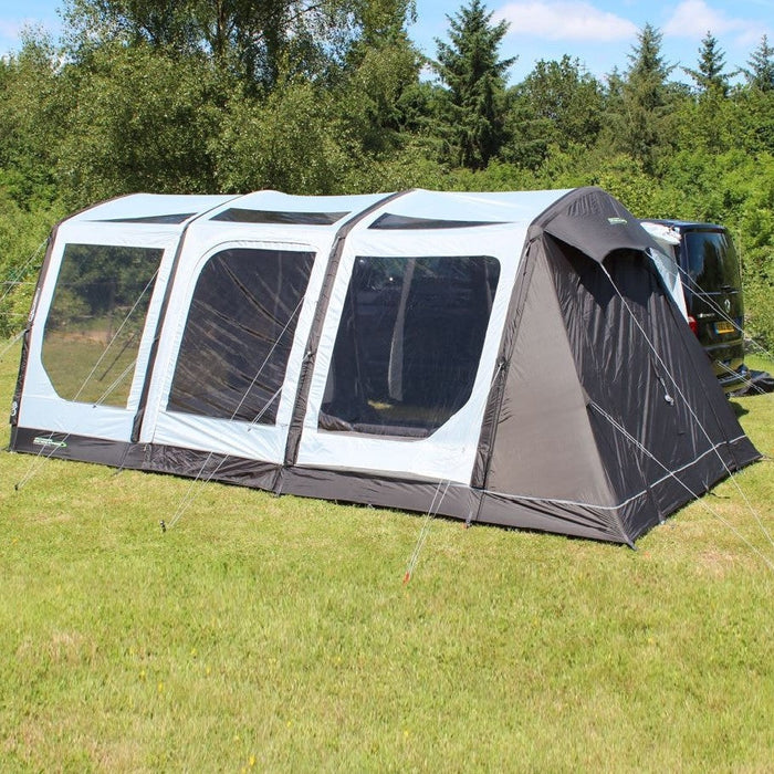 Outdoor Revolution Movelite T4E Tall  side view showing windowes and skylights
