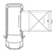Outdoor Revolution Outhouse Handi Mid Driveaway Awning floor plan