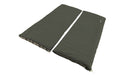 Outwell Camper Lux Double Sleeping Bag - Forest Green feature image of sleeping bag zipped into two sleeping bags